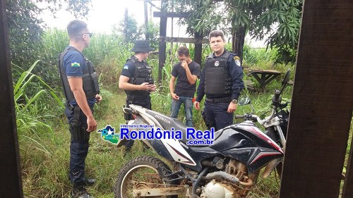 CUJUBIM-Polícia Militar recupera motocicleta Roubada no setor industrial de Cujubim (3)