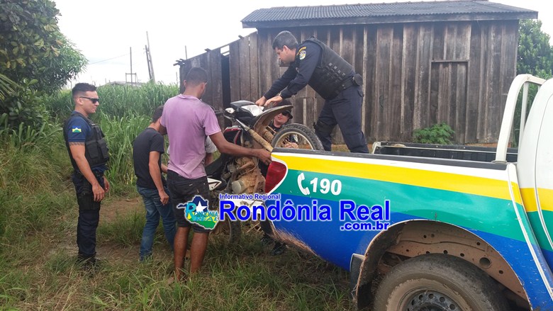 CUJUBIM-Polícia Militar recupera motocicleta Roubada no setor industrial de Cujubim (8)