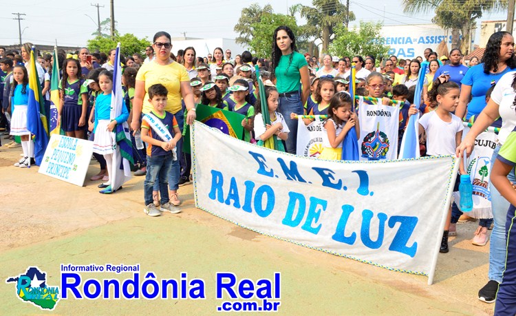 vÍdeo cujubim realiza desfile cívico em comemoração ao bicentenário